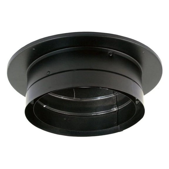 CintBllTer 6DVL-ADT Duravent DVL Chimney Adapter, Black