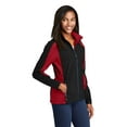 thumbnail image 4 of Sport-Tek ® Ladies Colorblock Soft Shell Jacket. LST970, 4 of 6