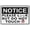 Warning Sign 2, variant on Street Sign Metal Tin Signs Notice Please Knock Before Entering Sign Metal 8"x12" Rust Free Aluminum, Indoor & Outdoor Use For Fence And Yard, Knock Before Enter Marker