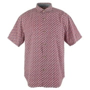 Men's Pacific Geo Silk Camp Shirt-JR-M
