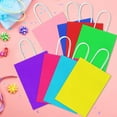 thumbnail image 3 of 32 Pieces Gift Bags with 32 Tissues, 8 Colors Party Favor Bags with Handles, Rainbow Gift Bags for Wedding, Birthday, Party Supplies and Gifts, 3 of 7