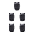 thumbnail image 1 of Transemion Modern And Functional Cat Shaped Sponge Holder With Silicone Storage Box black 5Set, 1 of 6