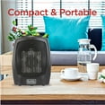 BLACK+DECKER Personal Ceramic 1500W Indoor Electric Desktop Space
