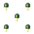 thumbnail image 3 of Colgador de pared Monstrate Gancho de almacenamiento Impermeable Salón Organizador Verde Type2 NO2, 3 of 6