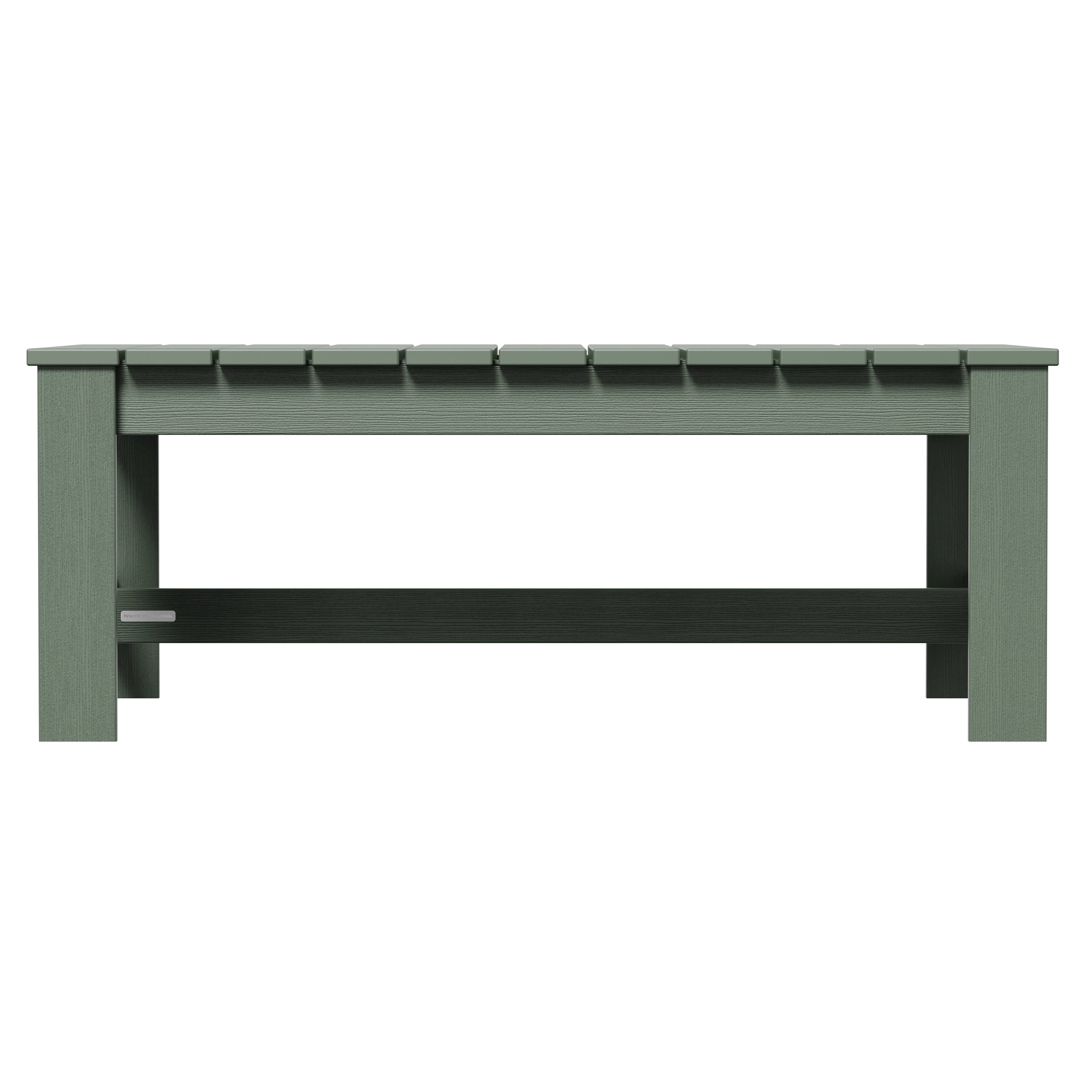 Better Homes & Gardens Ezra Outdoor HDPE Coffee Table, Green