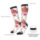 thumbnail image 4 of Balery Sloth with Donuts1 Calcetines novedosos Calcetines deportivos Calcetines hasta la rodilla Calcetines de algodón Calcetines originales y geniales, 4 of 6
