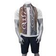 thumbnail image 2 of Saying Gym Towel, Christmas Themed Typographic Image with Wishing You Peace Love and Joy Lettering, One-Sided Quick Dry Microfiber for Beach Fitness & Swimming, 60" x 30", Multicolor, by Ambesonne, 2 of 2
