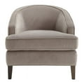 thumbnail image 2 of Sunpan Coleman 20" Modern Fabric Lounge Chair in Gray/Espresso, 2 of 3