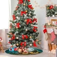 thumbnail image 4 of FMSHPON Halloween Pumpkin Xmas Christmas Tree Skirt Stand Mat for Holiday Party Decoration Indoor Outdoor 48 inches, 4 of 6