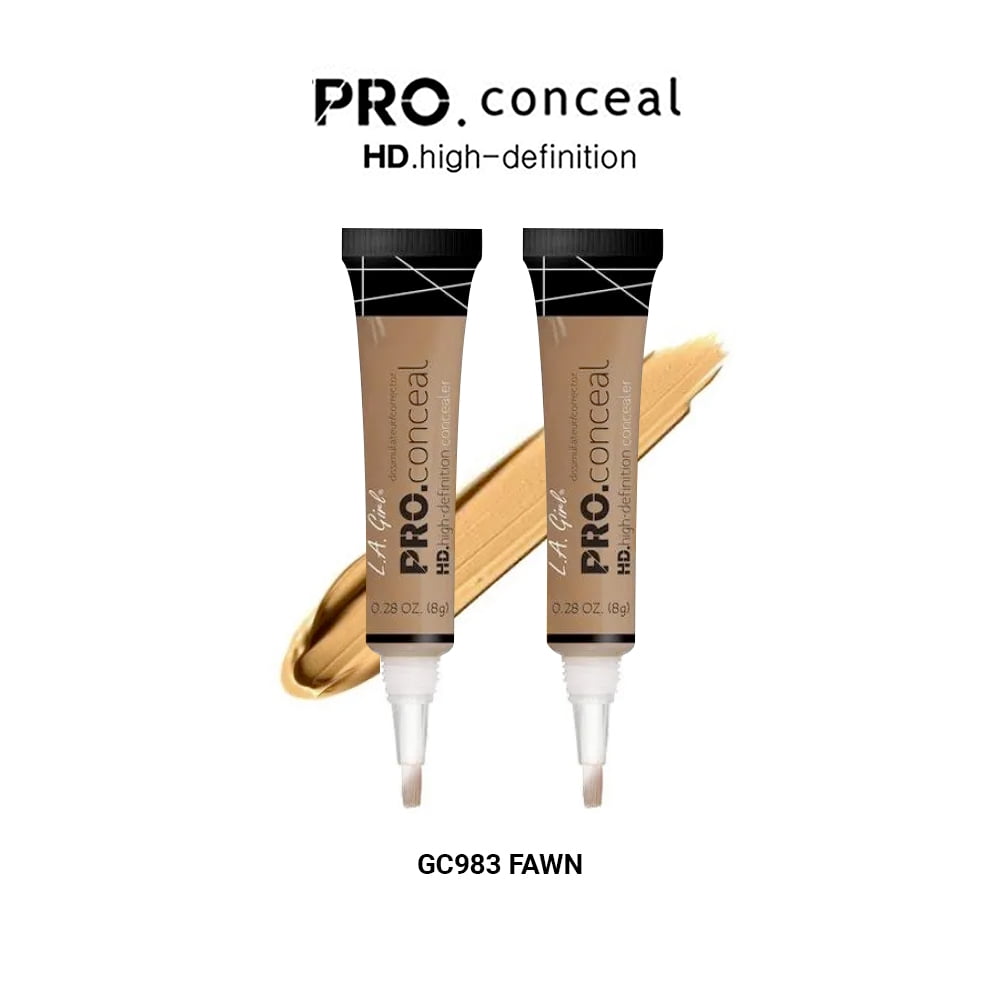 LA Girl Pro Conceal HD Concealer ( Pack Of 2 ) Fawn GC983