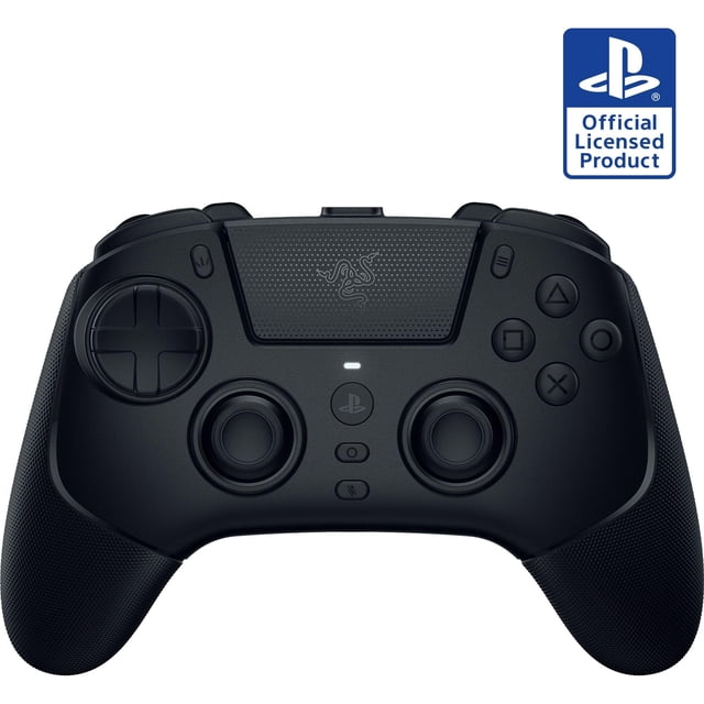Mando inalámbrico Razer Raiju V3 Pro: con licencia oficial para PlayStation, PS5 y PC - Rendimiento de eSports sin retrasos - 6 botones reasignables - Thumbsticks TMR personalizables - Gatillos rápido