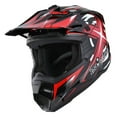 thumbnail image 3 of 1Storm Adult Motocross Helmet BMX MX ATV Dirt Bike Helmet Racing Style HF801; Sonic Red, 3 of 6