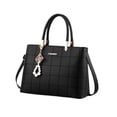 thumbnail image 4 of Bolso de hombro ligero y moderno para mujer, ideal como regalo para el Día de la Madre, para fiestas y trabajo. Negro, 4 of 8