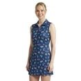 thumbnail image 3 of Birdie Bound Women's Ida Sleeveless Active Polo Dress with UPF30+, Sizes XS-2XL, 3 of 5
