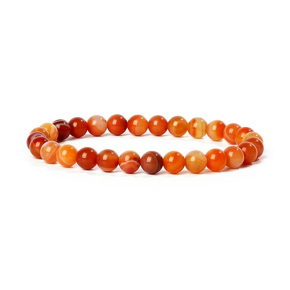 Brown Yellow 6MM Natural Stone Bracelets for Women Citrines Agates Bracelets Men Tiger Eye Bead Bangles Yoga Meditation Jewelry