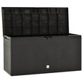 thumbnail image 3 of vidaXL Garden Storage Box Anthracite 114x47x60 cm, 3 of 5