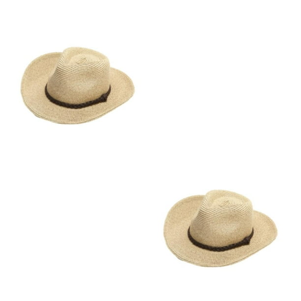 Sombrero de paja Sonducket Stay Cool In Sun con sombrero plegable de ala ancha Mix beige METRO 58cm 2piezas
