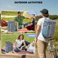 thumbnail image 4 of Retro Floral Farmhouse Design Backpack Cooler - 20L High Capacity, Lightweight & Portable for Travel, 4 of 4