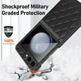 thumbnail image 7 of for Galaxy Z Flip 5 Case with Hinge Protection, Z Flip 5 Case with Screen Protector Full Cover Shockproof Slim Wireless Charging Phone Case for Samsung Galaxy Z Flip 5 5G (2023), Black, 7 of 7