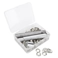 thumbnail image 2 of Grommet, 100 Sets Rustproof   Durable Craft Eyelet Brass  For Clothing  Shoes, 2 of 8
