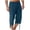 (Style 142)Blue, variant on EaskTriop Men's 3/4 Cropped Pants Relaxed Fit Lightweight Utility Joggers Quick Dry Synthetic Athletic Capri Trousers with Multi Pockets
