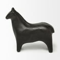thumbnail image 2 of Black Cast Aluminum Horse Shaped Sculpture, 2 of 5