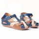 thumbnail image 4 of sandalias de verano para mujer, zapatos planos de playa con suela gruesa y gancho para mujer, sandalias de gladiador sin cordones con hebilla, zapatos antideslizantes para mujer, 4 of 5