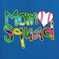 thumbnail image 2 of Wild Bobby, Colorful Baseball Mom Squad, Sports, Women Standard V-Neck Tee, Royal, XX-Large, 2 of 4