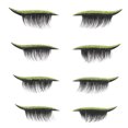 thumbnail image 1 of 8 Uds pegatinas para pestañas postizas, fuerte adherencia, pestañas gruesas, fácil de usar, adhesivo delineador de ojos reutilizable para festivales y fiestas, 1 of 8