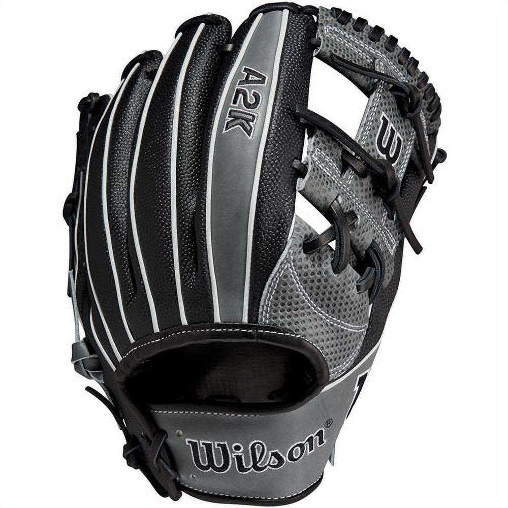 Wilson A2k Superskin Sc1787ss 11.75" Baseball Glove (Wbw1008921175) H Web Grey/Black 11.75 Right Hand - image 3 of 8