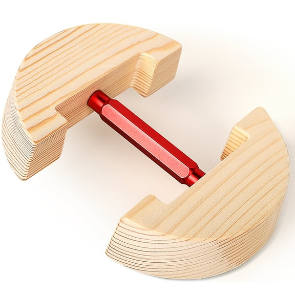 Hat Stretcher for Fitted Hats, Adjustable Hat Stretcher Fitted Hat Size 7 to 8 1/2, Hat Jack Stretcher, Hat Reshaper Fits All Cap - Solid Wood, Heavy Duty of Hat Extender