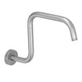 thumbnail image 3 of LYUMO 13 inch S Shaped Shower Arm Pipe Stainless Steel  Shower Head High Rise Extension Replacement Pip Easy to Install, 3 of 8