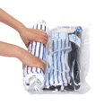 thumbnail image 1 of HIBAG 12 bolsas de compresión para viajes, bolsas de compresión esenciales para viajes, embalaje al vacío, bolsas con cremallera para ahorrar espacio, para accesorios de viaje en crucero (12 viajes), 1 of 8