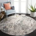 thumbnail image 2 of SAFAVIEH Princeton Derrick Abstract Area Rug, Grey/Ivory, 4' x 6', 2 of 7