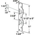thumbnail image 2 of 11 in. Satin Nickel Security Strike, 2 of 2