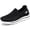 Black, variant on Women's and Men's Lightweight Walking Shoes, Anti-Slip Comfort Sneakers for Workout and Casual Wear