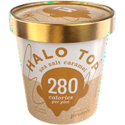 Halo Top Sea Salt Caramel Ice Cream 1 Pint Halo Top Sea Salt Caramel Ice Cream 1 Pint Image 2 Of 3