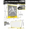 thumbnail image 2 of Red de rebote de práctica de pickleball MerryMove Yellow 2 en 1, 2 of 6