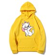 thumbnail image 1 of Disney-Sudadera con capucha de Los Aristogatos, ropa de calle informal Harajuku, Jersey holgado con estampado de dibujos animados para primavera y otoño, 1 of 1