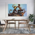 thumbnail image 5 of Frank Frazetta Painting Poster Fantasy School Posters Canvas Wall Art Prints Poster Gifts Photo Picture Painting Posters Room Decor Home Decorative 16x24inch(40x60cm), 5 of 6