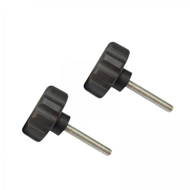3x2 Piezas Perillas De Sujeción M8x50mm Rosca Macho Tornillo De Apriete De Acero Inoxidable