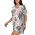 thumbnail image 2 of Xecao Lilies Flowers print Swimsuit for women, Summer-ready, sporty style.Quick-dry fabric. Many sizes & colors., 2 of 9