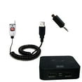 thumbnail image 1 of Gomadic High Capacity Rechargeable External Battery Pack suitable for the LG VX5300 / VX-5300 - Portable Charger with TipExchange Technology, 1 of 4