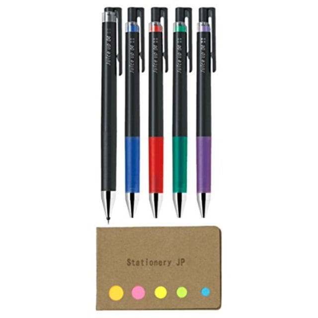 pilot juice up 04 retractable gel ink pen, ultra fine point 0.4mm, 5