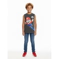 thumbnail image 3 of Super Mario Galaxy Movie Boys Mineral Wash Graphic Muscle Tank Top, Sizes 4-18, 3 of 10
