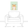 thumbnail image 3 of Creative Products Bubble Gum Fox 16x20 Canvas Wall Art, 3 of 5