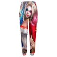 thumbnail image 5 of Film Suicide Harley Quinn Squad Womens Sweatpants Joggers Pants Trousers Casual 3D Printing Fashion Sweatpants With Drawstring Closed Bottom Active Sports Track Pants, 5 of 7