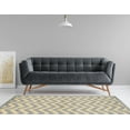 thumbnail image 2 of Linon Home Décor In Style Area Rug Collection, Gray and Cream, 4'4" x 6', 2 of 3
