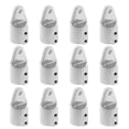 thumbnail image 1 of 12pcs Eye End Cap Cola Hardware de Montaje 1 en Acero Inoxidable Marino 316, 1 of 6