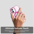 thumbnail image 7 of For iPhone 17 Pro 6.3" Case ,[Compatible with MagSafe] Cute Candy Color Drop Protection Slim Anti-Slip Shockproof Magnetic Phone Case,Red,For iPhone 17 Pro, 7 of 7